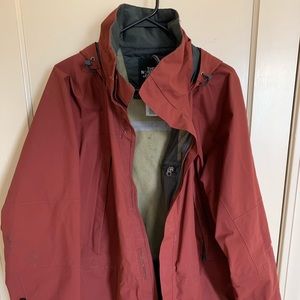 Red North Face Gore Tex Jacket